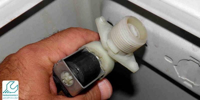 تعویض شیر برقی ماشین لباسشویی